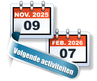 FEB. 2026 07 NOV. 2025 09 Volgende activiteiten