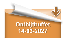 Ontbijtbuffet 14-03-2027