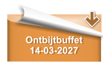 Ontbijtbuffet 14-03-2027